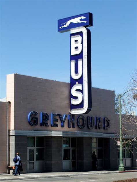 19 de abr. . Greyhound bus stop